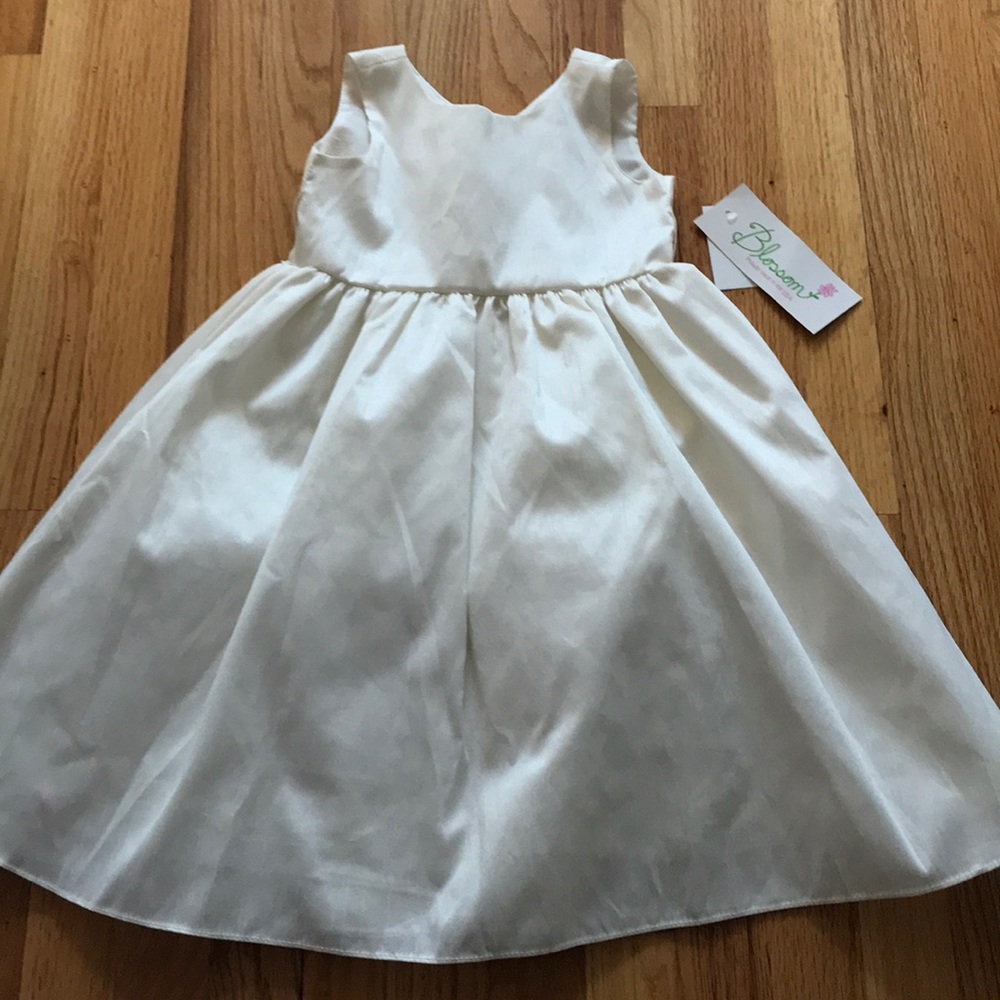 New never worn toddler white dress